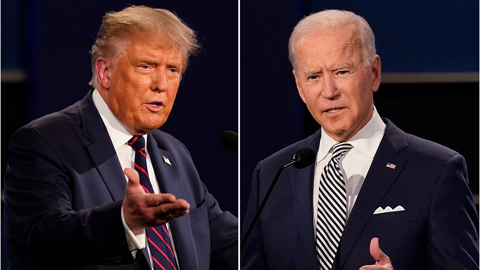 Donald Trump és Joe Biden