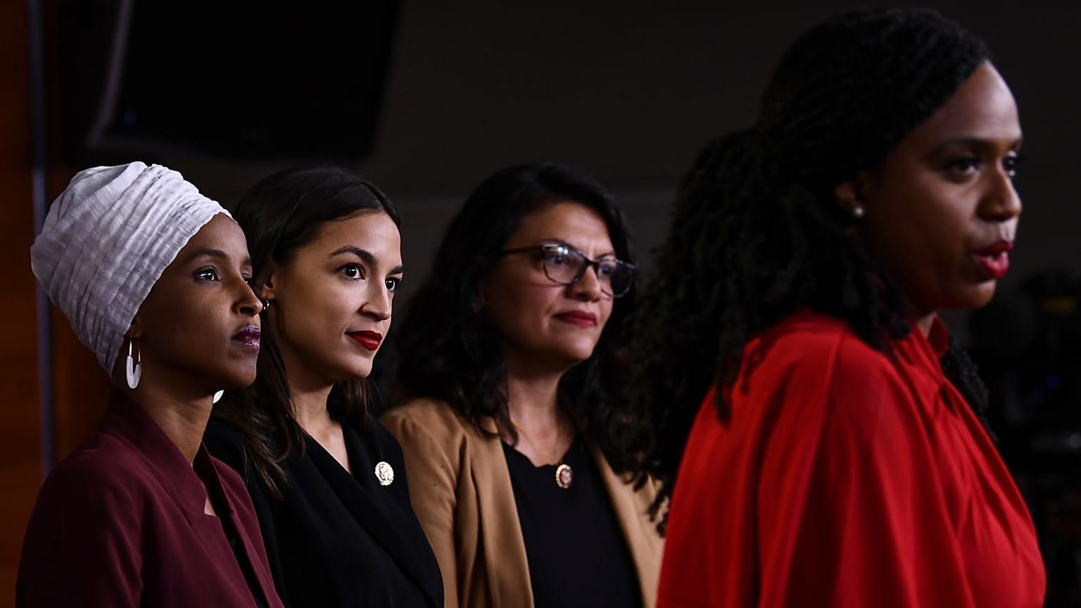 Ilhan Omar, Alexandria Ocasio-Cortez, Ayanna Pressley ve Rashida Tlaib
