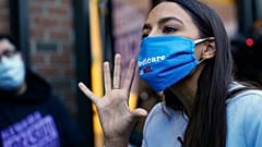 Alexandria Ocasio Cortez in der Bronx