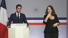 Gabriel Attal annonce la dissolution des "Loups Gris"