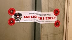 Versiegelte Wohnung in Wien