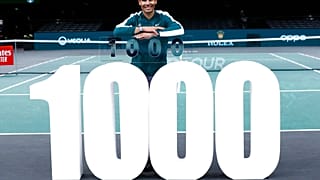 1 000ème victoire pour Rafael Nadal au Masters 1000 de Paris-Bercy