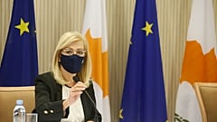 Η υπουργός Εργασίας της Κύπρου, Ζέτα Αιμιλιανίδου
