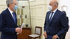 Νίκος Δένδιας και Τζέφρι Πάιατ
