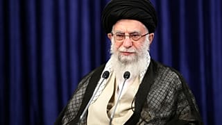 المرشد الأعلى لجمهورية إيران الإسلاية علي خامنئي في طهران. 2020/09/01