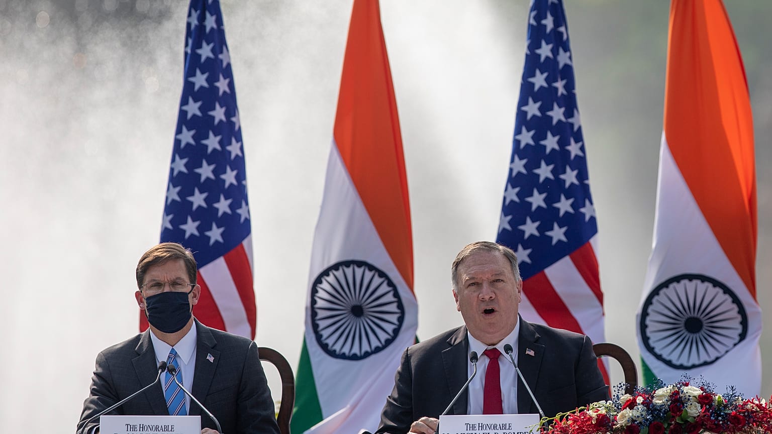 Mark Esper ve Mike Pompeo