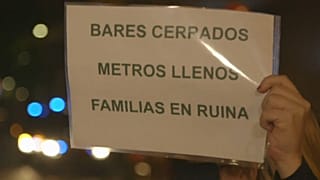 Barcelona protest