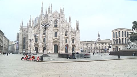 En Italie, retour à la case confinement à Milan