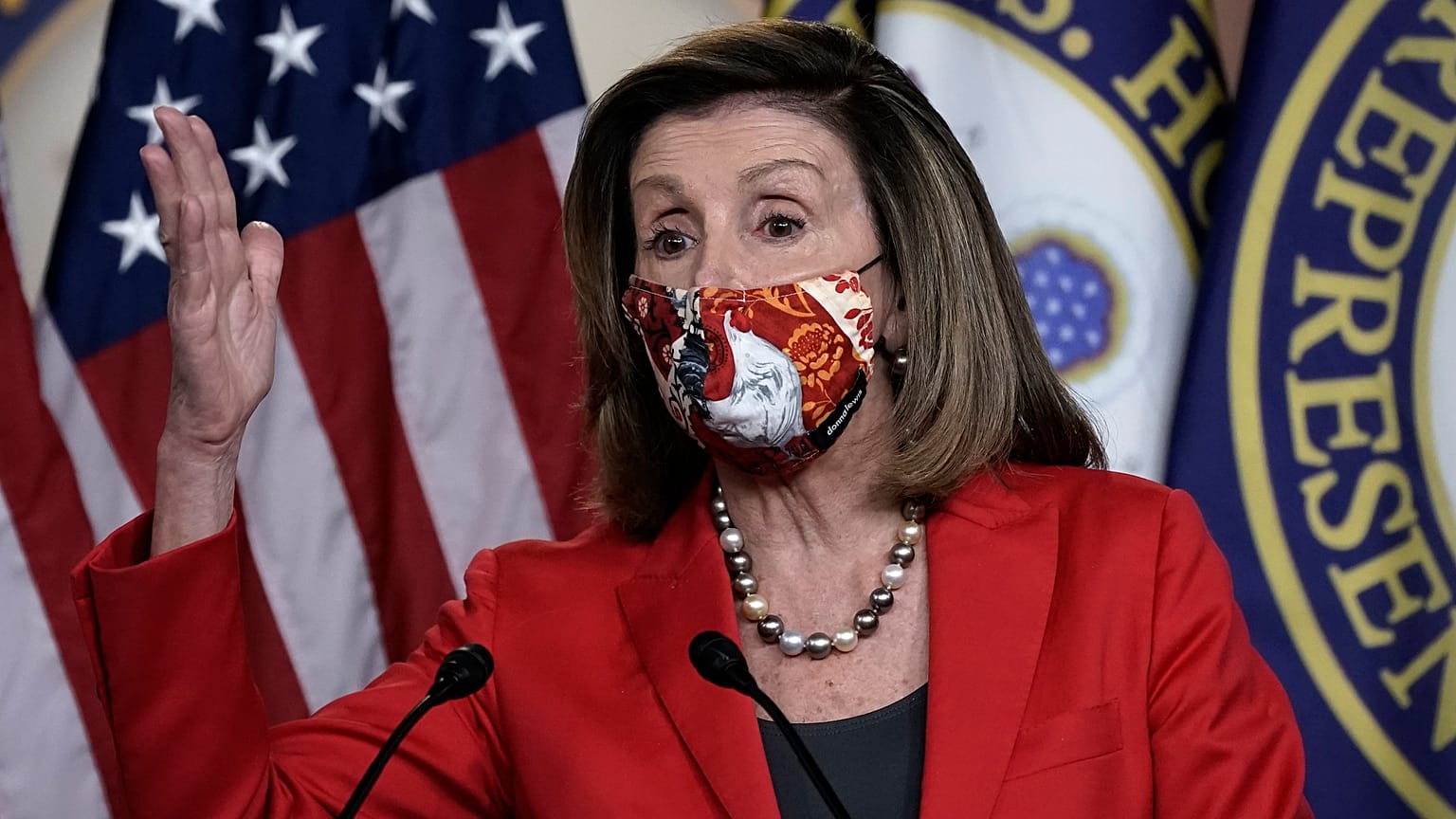 Nancy Pelosi, líder democrata da Câmara dos Representantes