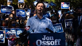 El demócrata Jon Ossoff es uno de los candidatos a obtener un puesto en el Senado