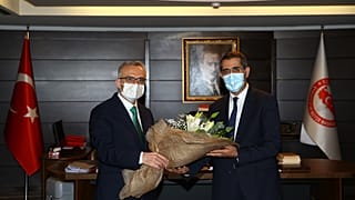 Naci Ağbal Cumhurbaşkanlığı Strateji ve Bütçe Başkanlığı görevini yardımcısı İbrahim Şenel'e devretti.
