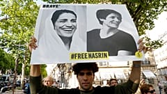 Demo für Nasrin Soutoudeh (ARCHIV)