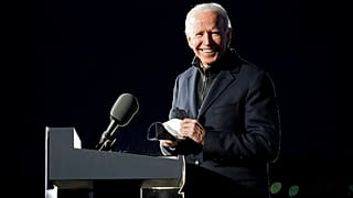 Joe Biden lors d'un discours à la veille de l'élection présidentielle le 2 novembre 2020
