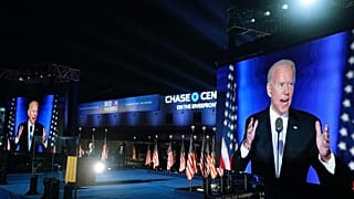 Joe Biden megválasztott elnök győzelmi beszéde Wilmingtonban, 2020. november 7-én