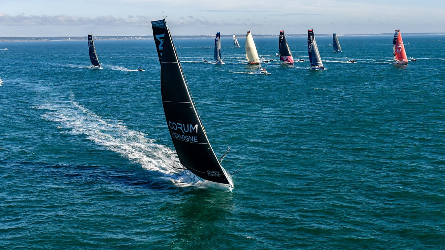 Arranque da Vendée Globe