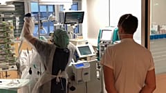 Auf französischen Intensivstationen wird es eng