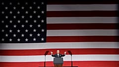 Joe Biden az elnökválasztási kampány hajrájában a Florida állambeli Lake Buena Vistában 