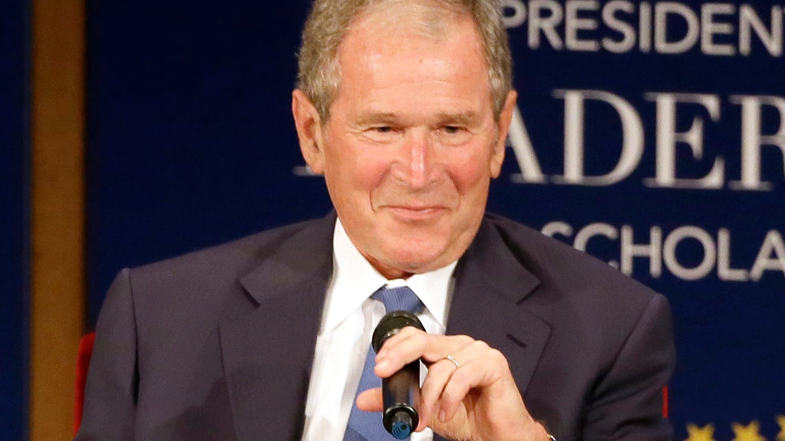 Former US President George W Bush