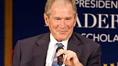 Former US President George W Bush