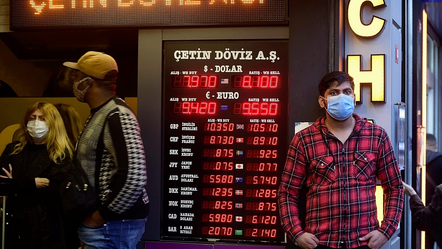 Döviz bürosu/İstanbul