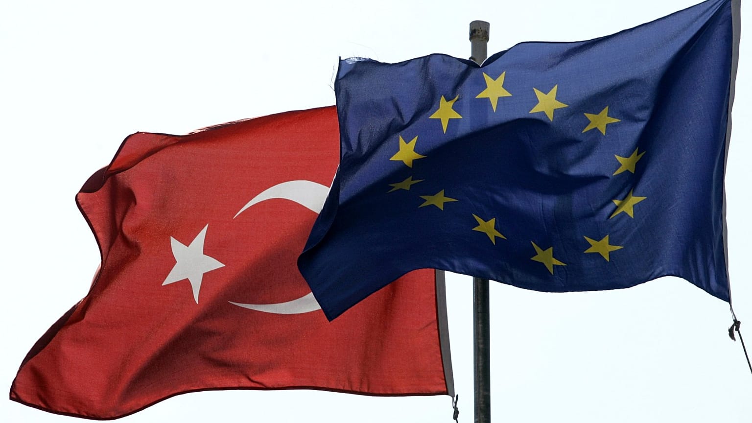 AB-Türkiye bayrakları