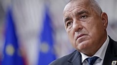 Bulgaria's Prime Minister Boyko Borissov arrives for an EU summit at the European Council building in Brussels, Thursday, Oct. 15, 2020. 