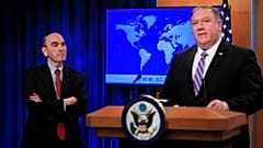 Elliott Abrams and Mike Pompeo