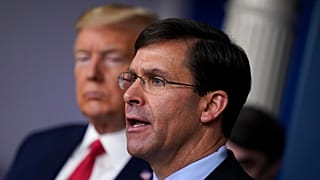 Mark Esper ve Donald Trump