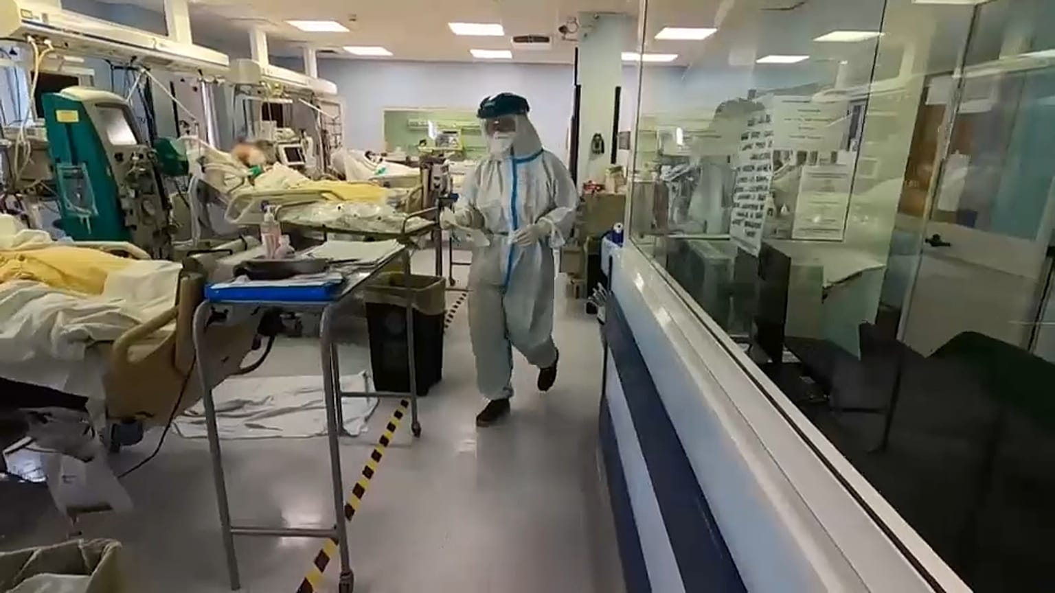 Ospedali vicini alla saturazione