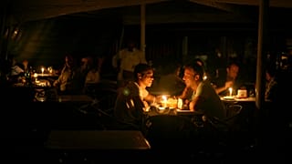 ristorante a lume di candela 