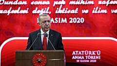 Cumhurbaşkanı Recep Tayyip Erdoğan, Beştepe Millet Kongre ve Kültür Merkezi'nde gerçekleştirilen Atatürk'ü Anma Töreni'ne katılarak konuşma yaptı