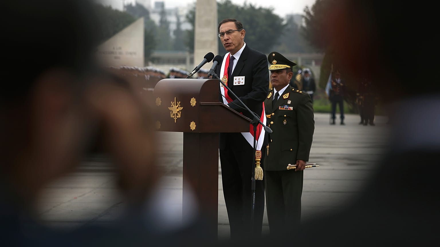 Peru's President Martin Vizcarra, Sept. 21, 2018