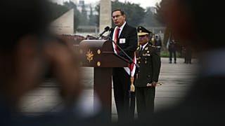 Peru's President Martin Vizcarra, Sept. 21, 2018