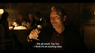 Un fotograma de la película danesa "Druk", de Thomas Vinterberg