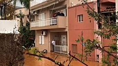 Authorities say the worst damage occurred east of the island's capital, Iraklio.