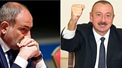 Ermeni Başbakan Paşinyan ve Azeri Devlet Başkanı Aliyev