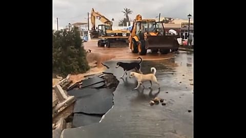 Kreta unter Wasser