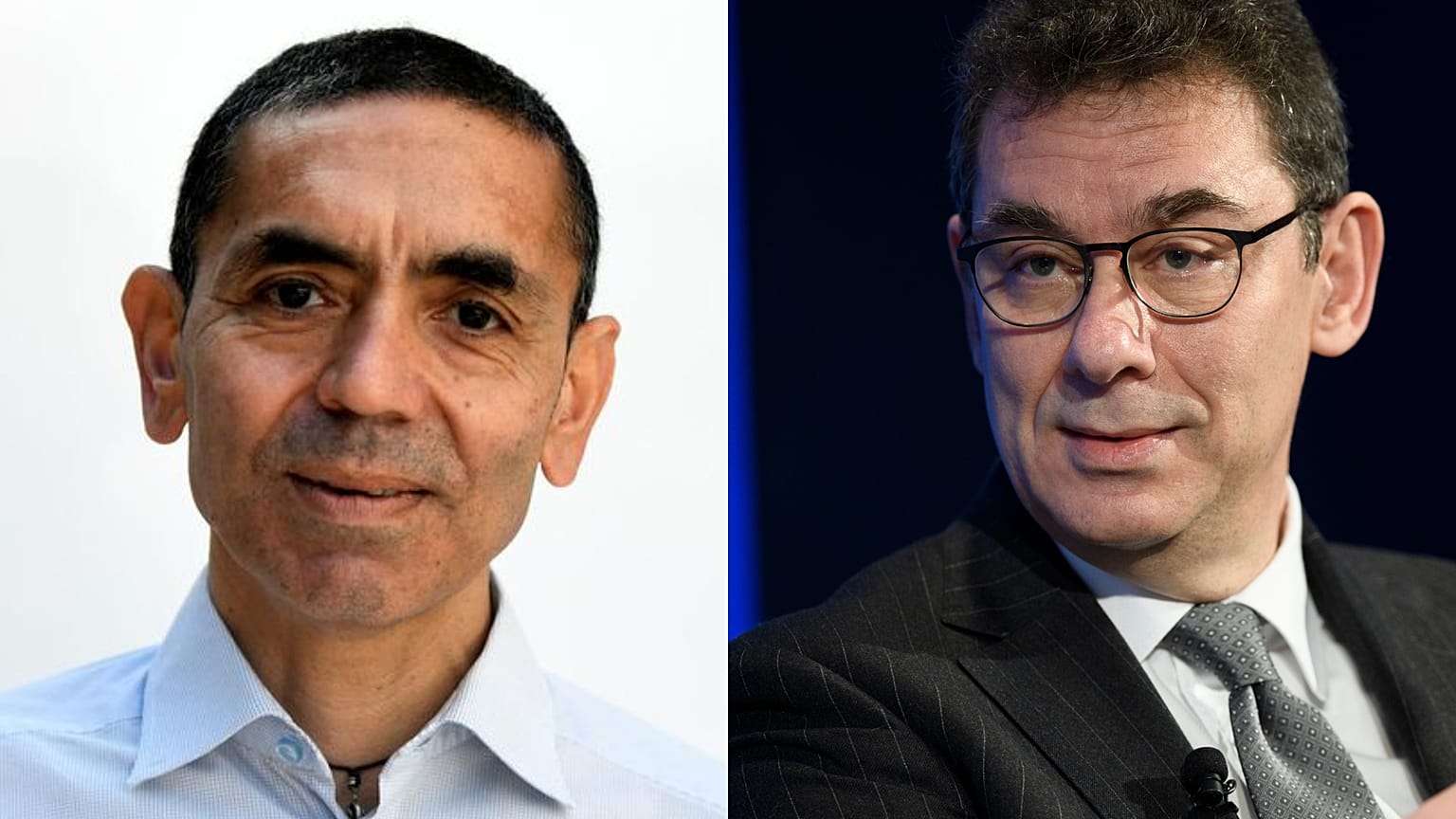 BioNTech kurucusu Uğur Şahin, Pfizer CEO'su Albert Bourla