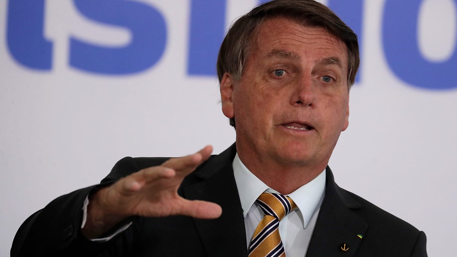 Brazil's President Jair Bolsonaro 