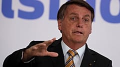 Brazil's President Jair Bolsonaro 