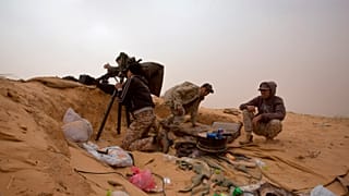 مقاتلون ليبيون