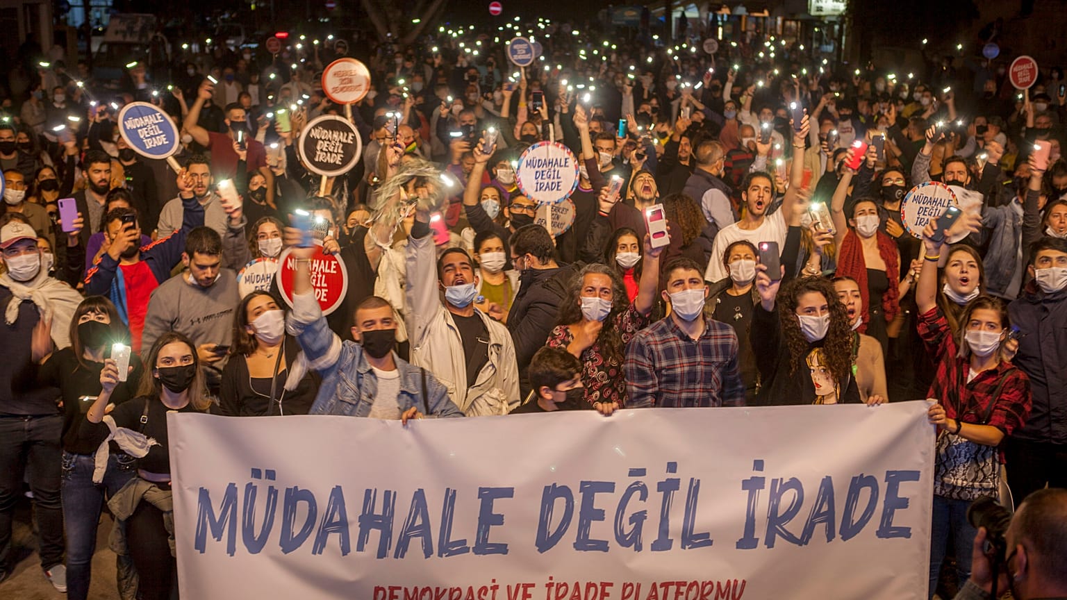 Müdahale değil İrade yürüyüşü