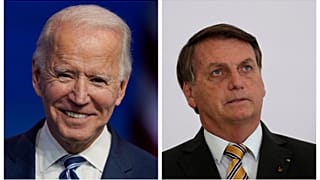 "Wir dürfen keine Weicheier sein": Bolsonaro droht Biden