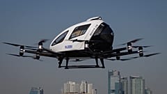 Güney Kore'de drone taksiler ilk uçuşlarını gerçekleştirdi