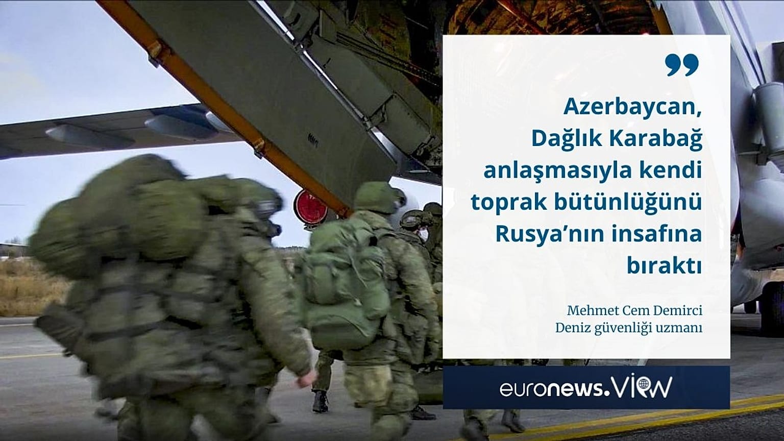 Anlaşma sonrası Rus Barış Gücü askerleri bölgeye sevkedildi