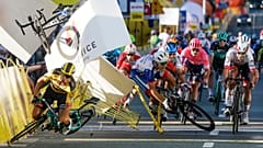 Der fatale Unfall im Zielsprint in Polen am 5. August 2020