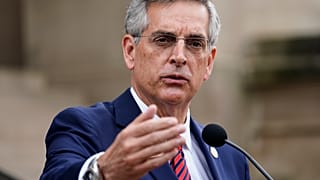 Georgia Secretary of State Brad Raffensperger speaks during a news conference on Wednesday, Nov. 11, 2020, in Atlanta.
