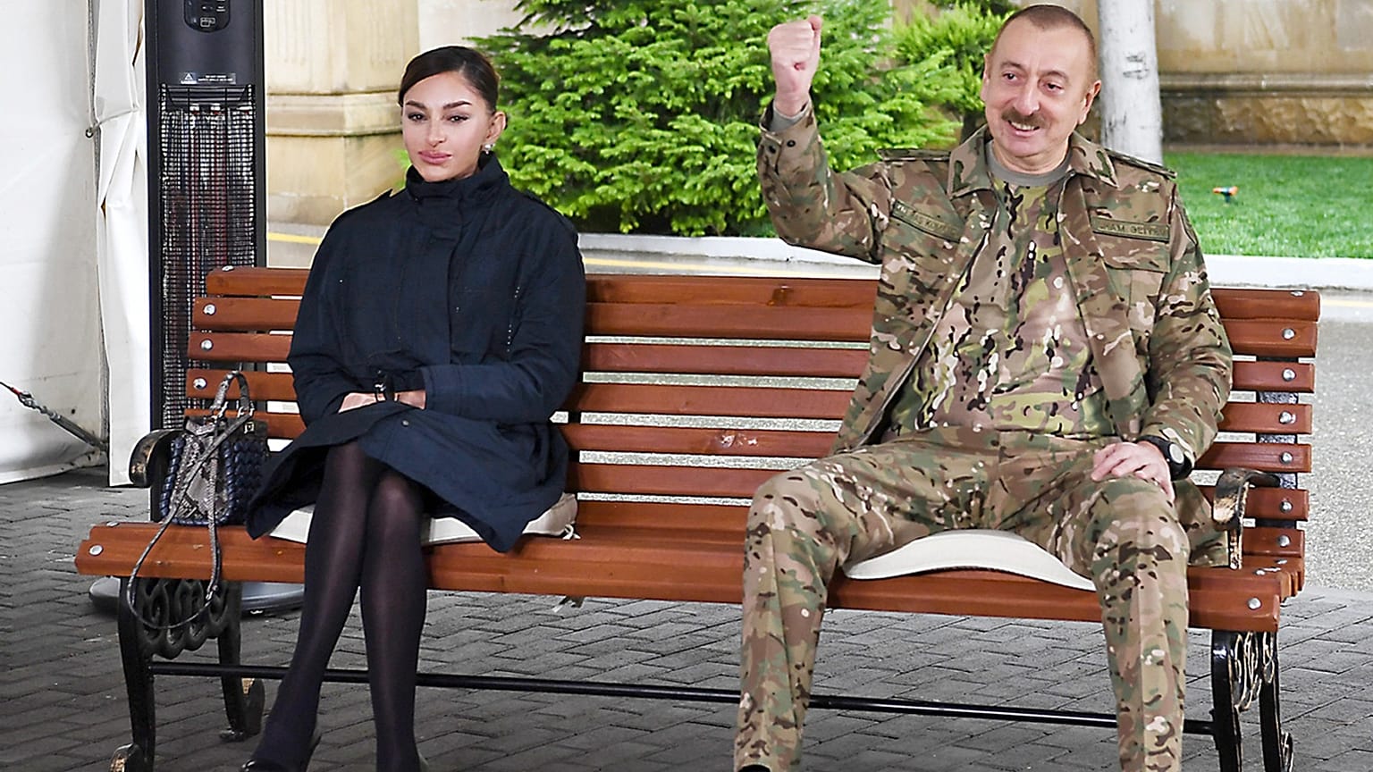 Azerbaycan Cumhurbaşkanı Yardımcısı Mihriban Aliyev, Azerbaycan Cumhurbaşkanı İlham Aliyev