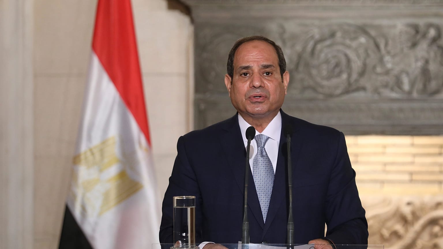 الرئيس المصري عبد الفتاح السيسي 