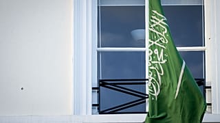 أمام مقر السفارة السعودية في لاهاي - هولندا 